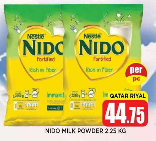NIDO Milk Powder available at Shop n Smile Hypermarket in Qatar - Al Rayyan
