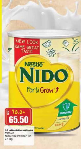 NIDO Milk Powder available at New Indian Supermarket in Qatar - Al-Shahaniya