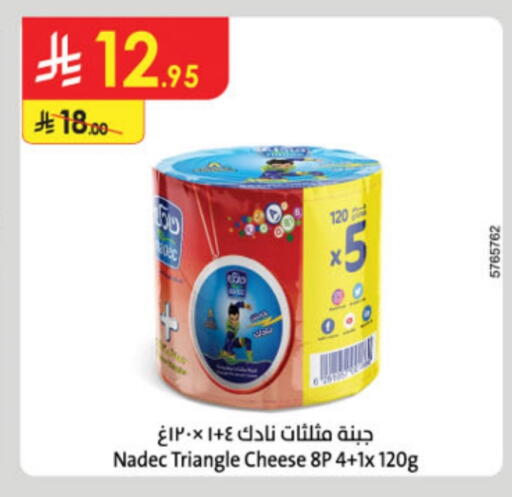 NADEC Triangle Cheese available at Danube in KSA, Saudi Arabia, Saudi - Abha