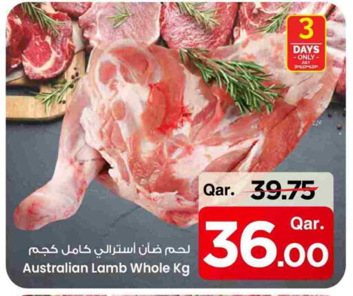لحم الضأن / الغنم available at مارك & سيف in قطر - الوكرة