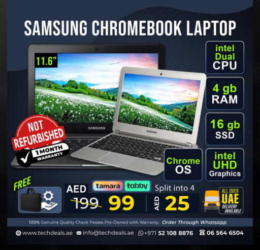 SAMSUNG Laptop available at TechDeals Electronics Trading in UAE - Fujairah