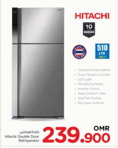 HITACHI Refrigerator available at Nesto Hyper Market   in Oman - Sohar