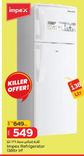 IMPEX Refrigerator available at Paris Hypermarket in Qatar - Al Khor