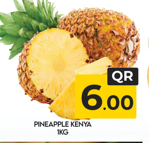 Pineapple from Kenya available at Majlis Hypermarket in Qatar - Al Rayyan