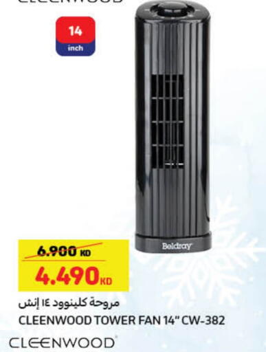CLEENWOOD Fan available at Carrefour in Kuwait - Jahra Governorate