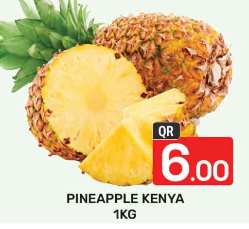 Pineapple from Kenya available at Majlis Hypermarket in Qatar - Al Rayyan