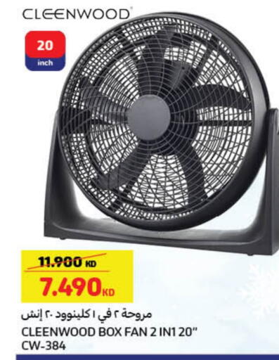 CLEENWOOD Fan available at Carrefour in Kuwait - Jahra Governorate