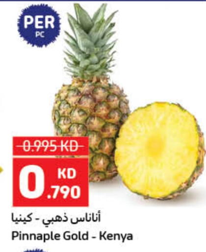 Pineapple from Kenya available at Carrefour in Kuwait - Kuwait City