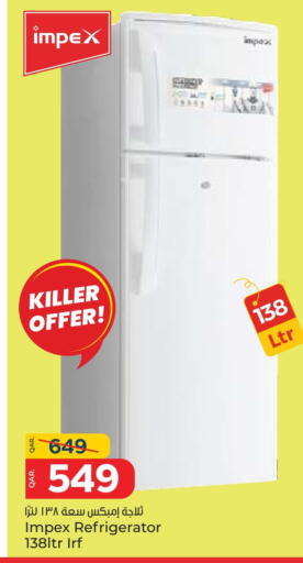 IMPEX Refrigerator available at Paris Hypermarket in Qatar - Al Khor