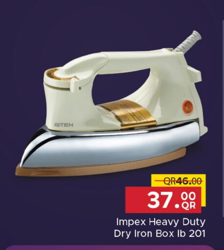 IMPEX Ironbox available at Family Food Centre in Qatar - Al Wakra