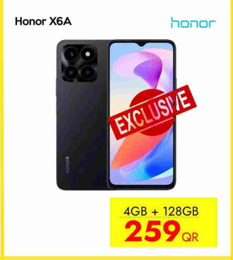 HONOR available at iCONNECT  in Qatar - Al Shamal