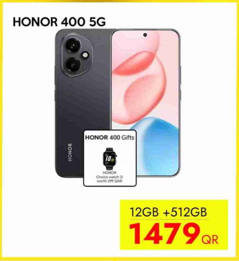 HONOR available at iCONNECT  in Qatar - Al Shamal