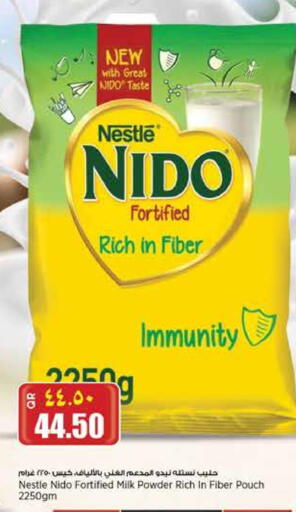 NIDO Milk Powder available at New Indian Supermarket in Qatar - Al Shamal