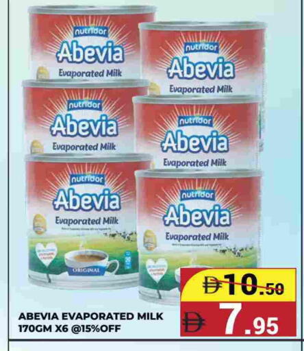 ABEVIA Evaporated Milk available at Kerala Hypermarket in UAE - Ras al Khaimah