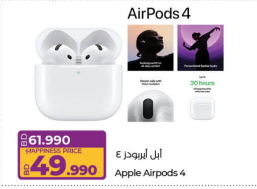 سماعات أذن available at لولو هايبر ماركت in البحرين