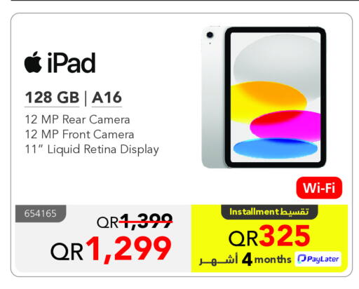 APPLE iPad available at Jarir Bookstore  in Qatar - Al Shamal