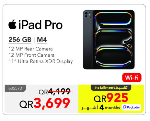 APPLE iPad available at Jarir Bookstore  in Qatar - Al Shamal