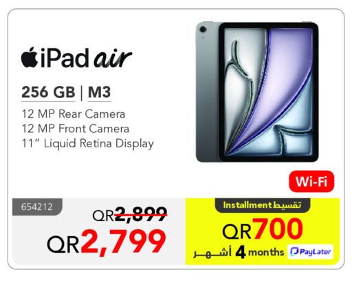 APPLE iPad available at Jarir Bookstore  in Qatar - Al Shamal