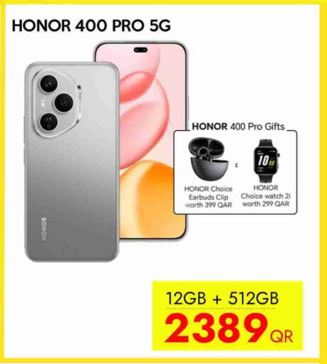 HONOR available at iCONNECT  in Qatar - Al Shamal