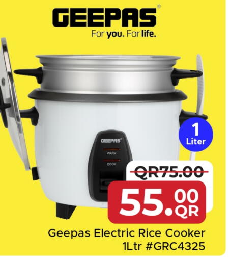 GEEPAS Rice Cooker available at Family Food Centre in Qatar - Al Khor
