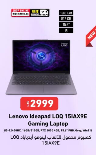 LENOVO Laptop available at Digital Zone Trading in Qatar - Umm Salal