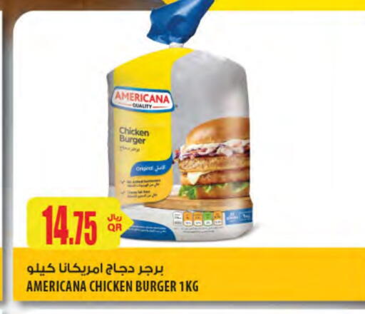 AMERICANA Chicken Burger available at Al Meera in Qatar - Doha