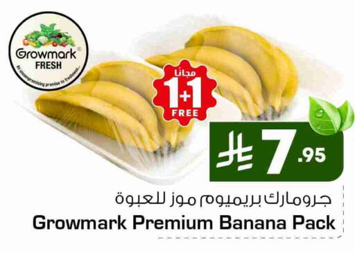 Banana available at هايبر الوفاء in مملكة العربية السعودية, السعودية, سعودية - مكة المكرمة