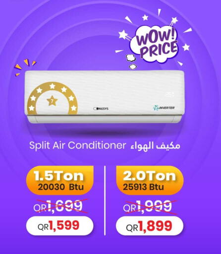 AC available at On&sys in Qatar - Al-Shahaniya