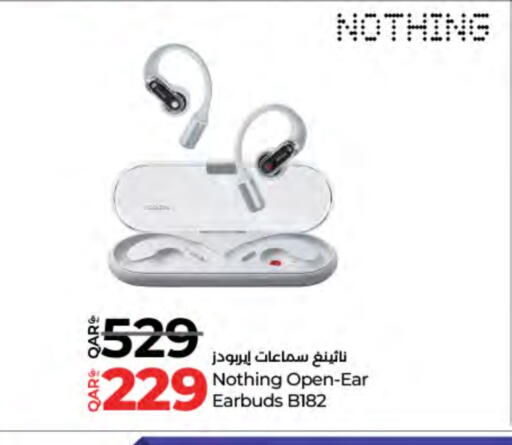 Accessories - Electronics in LuLu Hypermarket, Qatar Offers - Qatar NOTHING Earphone available at LuLu Hypermarket in Qatar - Al Rayyan