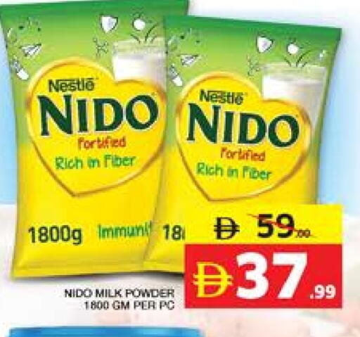 NIDO Milk Powder available at Seven Emirates Supermarket in UAE - Abu Dhabi