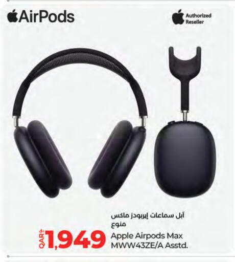 Accessories - Electronics in LuLu Hypermarket, Qatar Offers - Qatar APPLE Earphone available at LuLu Hypermarket in Qatar - Al Rayyan