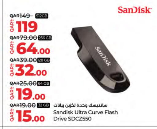 سانديسك ذاكرة فلاش available at لولو هايبرماركت in قطر - الشحانية