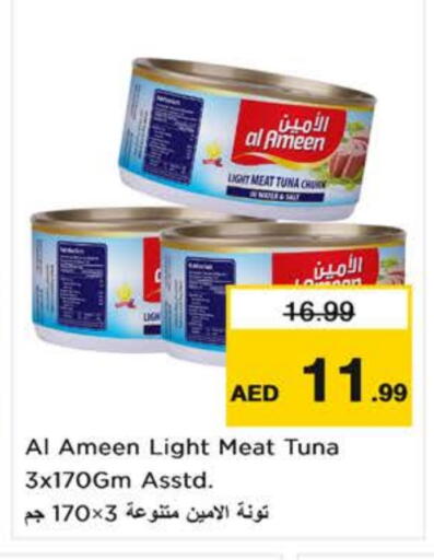 الأمين تونة - معلب available at نستو هايبرماركت in الإمارات العربية المتحدة , الامارات - ٱلْفُجَيْرَة‎
