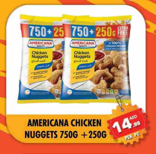 AMERICANA Chicken Nuggets available at NIGHT TO NIGHT DEPARTMENT STORE in UAE - Sharjah / Ajman