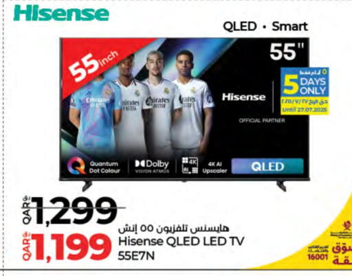 HISENSE Smart TV available at LuLu Hypermarket in Qatar - Al Daayen