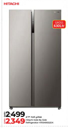 HITACHI Refrigerator available at LuLu Hypermarket in Qatar - Al Khor