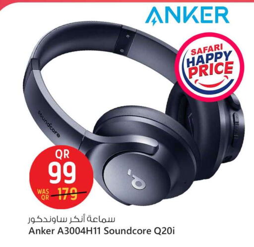 Anker Earphone available at Safari Hypermarket in Qatar - Al Daayen