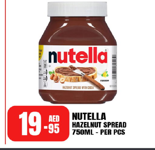 NUTELLA Chocolate Spread available at Everyday Mall in UAE - Sharjah / Ajman