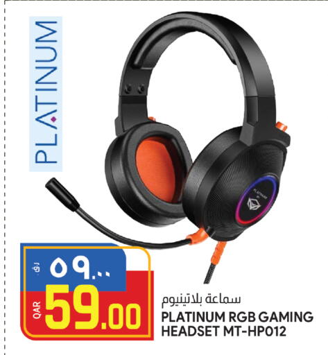 PLATINUM Earphone available at Saudia Hypermarket in Qatar - Al-Shahaniya