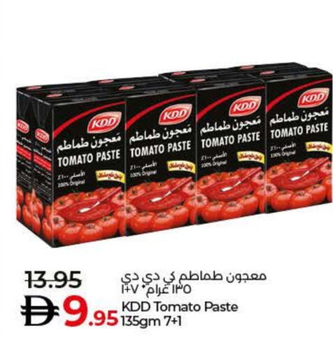 KDD Tomato Paste available at Lulu Hypermarket in UAE - Sharjah / Ajman
