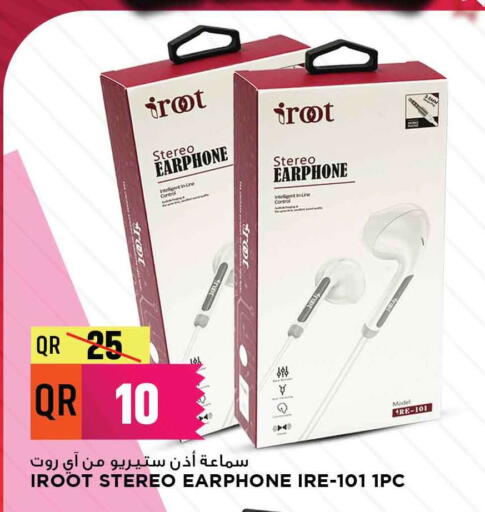 Earphone available at Marza Hypermarket in Qatar - Al Wakra