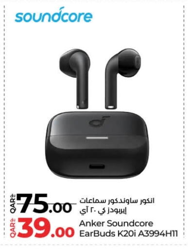 Anker Earphone available at LuLu Hypermarket in Qatar - Al Wakra