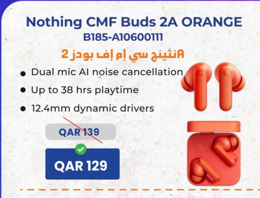NOTHING Earphone available at  ELECTROMATE QA TRADING in Qatar - Al Rayyan