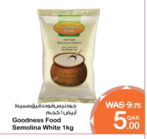 Flour & Baking Supplies in Megamart, Qatar Offers - Qatar GOODNESS Semolina available at Megamart in Qatar - Al-Shahaniya