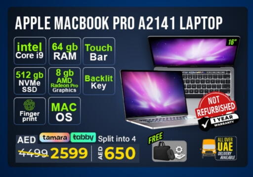APPLE Laptop available at TechDeals Electronics Trading in UAE - Fujairah