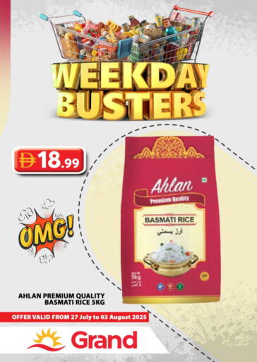 Basmati / Biryani Rice available at Grand Hyper Market in UAE - Abu Dhabi