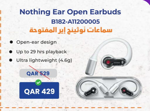 NOTHING Earphone available at  ELECTROMATE QA TRADING in Qatar - Al Rayyan