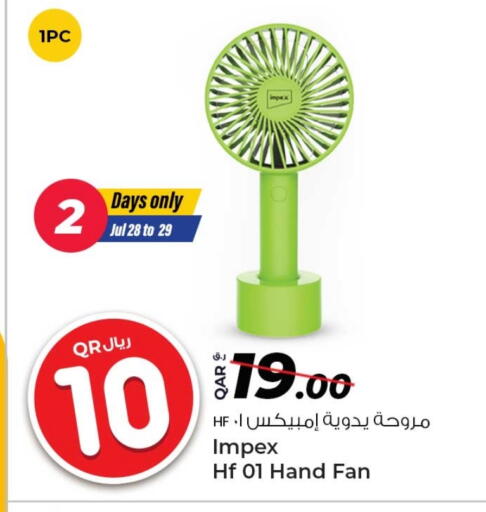 Small Appliances in Rawabi Hypermarket, Qatar Offers - Qatar IMPEX Fan available at Rawabi Hypermarket in Qatar - Al Rayyan