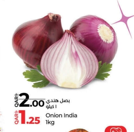 Onion from India available at LuLu Hypermarket in Qatar - Al Daayen