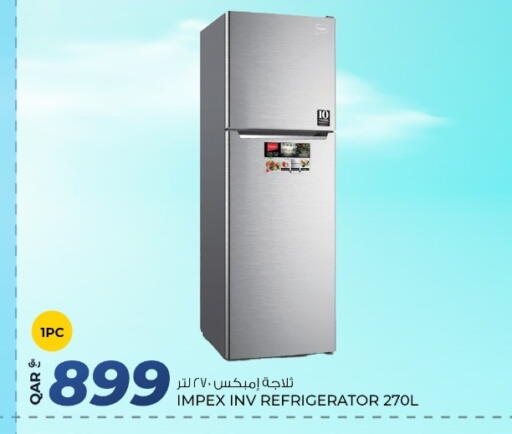 IMPEX Refrigerator available at Rawabi Hypermarket in Qatar - Al Daayen